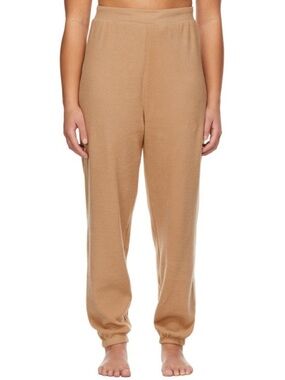 Skims Tan Waffle Lounge Pants Size M